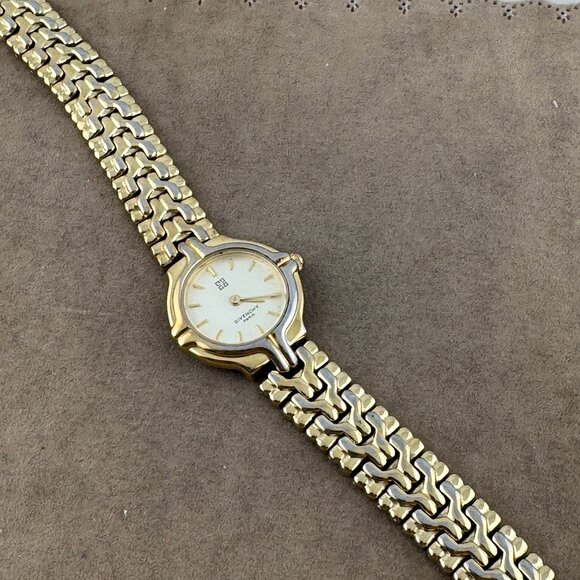 Vintage Givenchy Paris Designed Gold Watch - Picture 3 of 7